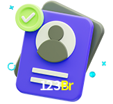 Tornar-se um membro do 123Br é muito simples